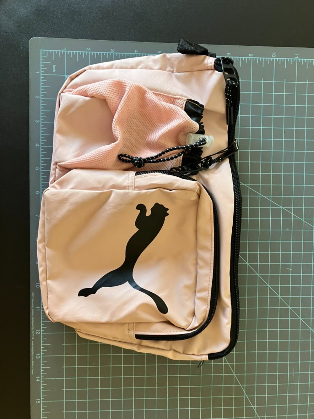 PUMA Unite Waistpack Belt Bag NWT Black/Pink One Size - Picture 12 of 12